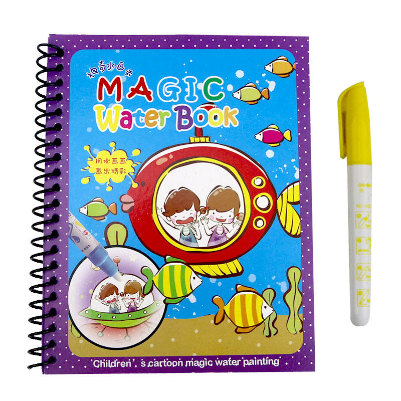 Children's Handmade Creative Magic Magic Water Painting Book