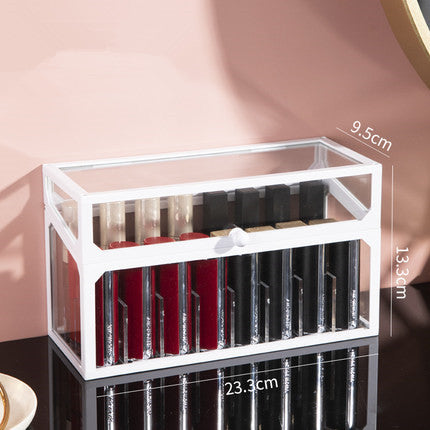 Lip glaze lipstick storage box