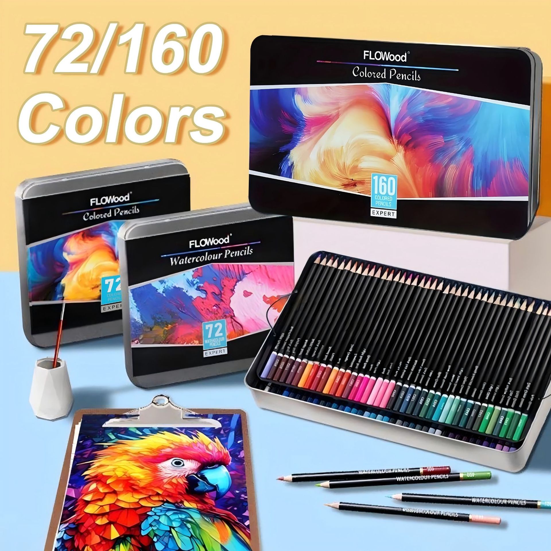4872160-Color Colored Pencil Drawing Set