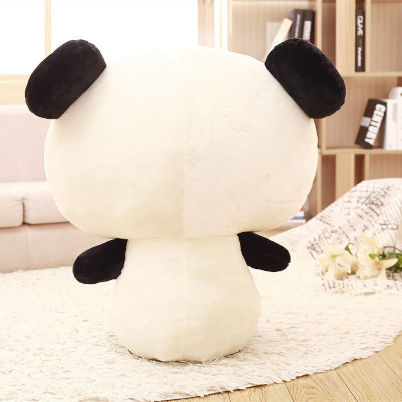 Peluche Kawaii Panda Grosse Tête 70cm Jouets en Peluche Doux Oreiller Animal Mignon Ours Cadeau pour Enfants Filles Bébé Cadeau d'Anniversaire