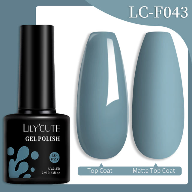 Color Changing Thermal Gel Nail Polish Winter Purpl