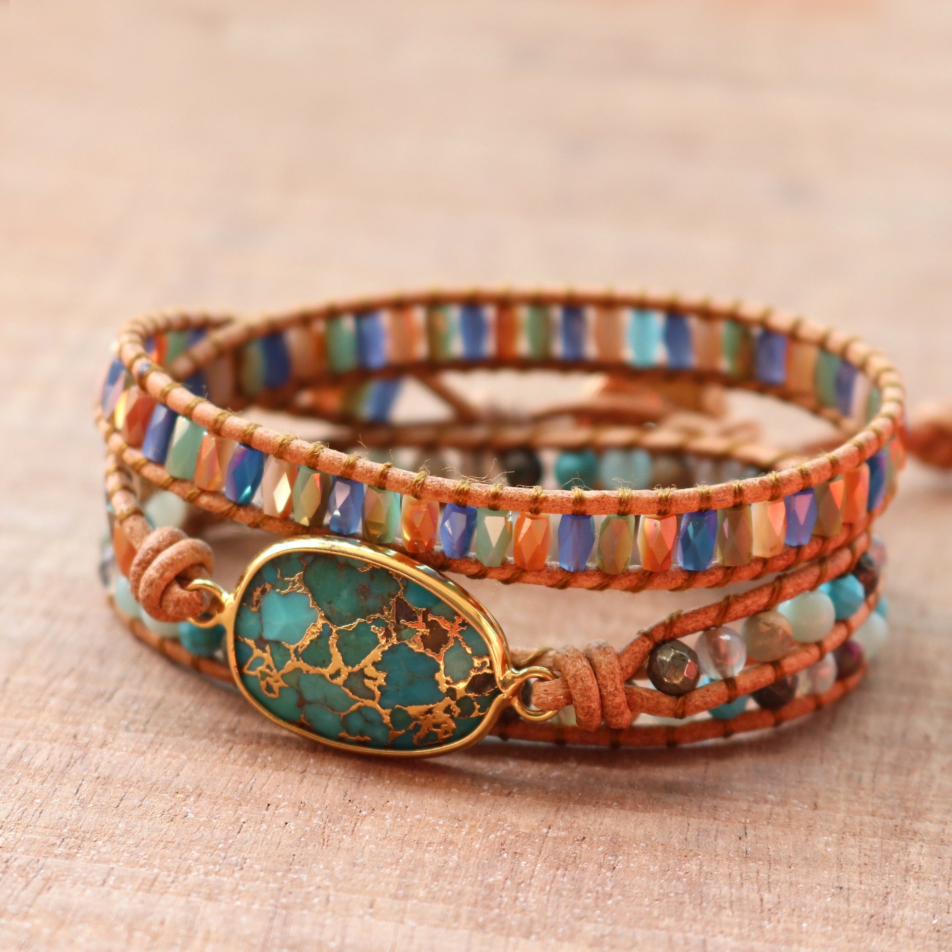 Winding ladies fashion bracelet