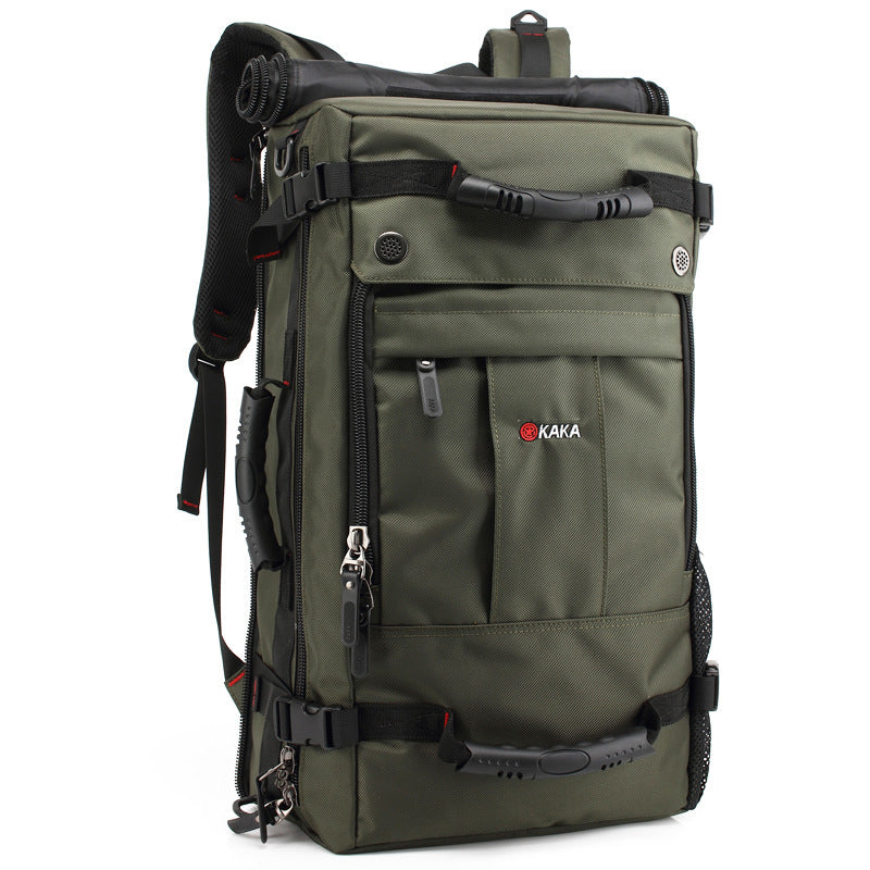 Waterproof large capacity men's travel bag with lock