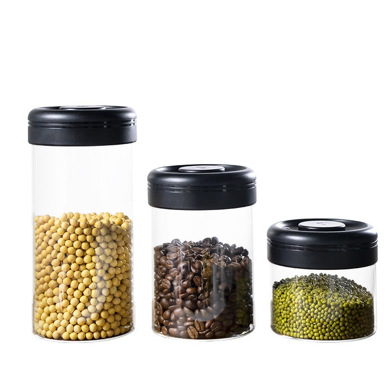 Pot de conservation pour café en grains et lait en poudre