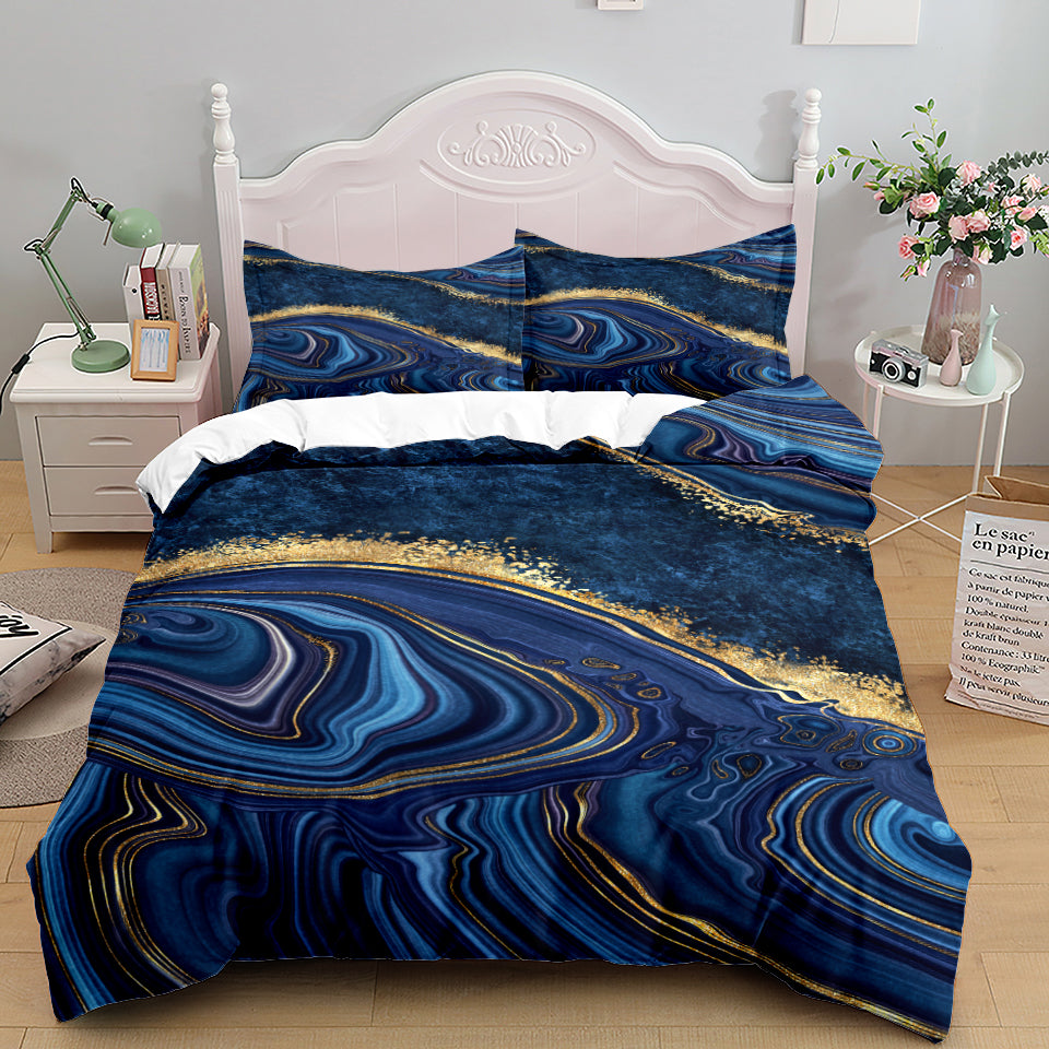Bedding Home Textile Quilt Cover Three Piece Set