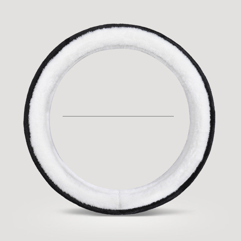 New Fashionable Rabbit Fleece For Automobile Steering Wheel Cover