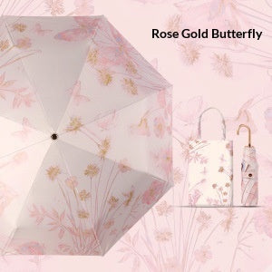 32-Rib New Chinese-Style Vintage Folding Umbrella For Sun And Rain