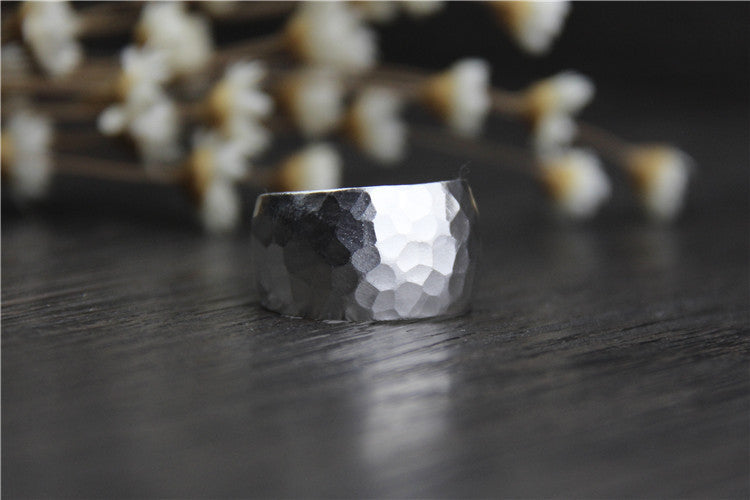 Chiang Mai handmade ring in sterling silver