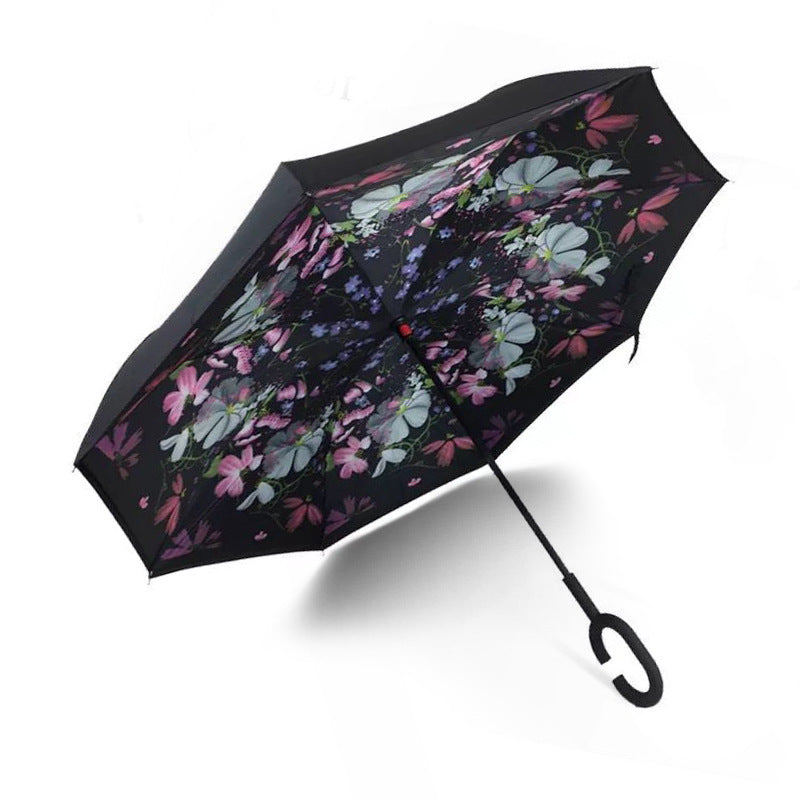 Car reverse umbrella