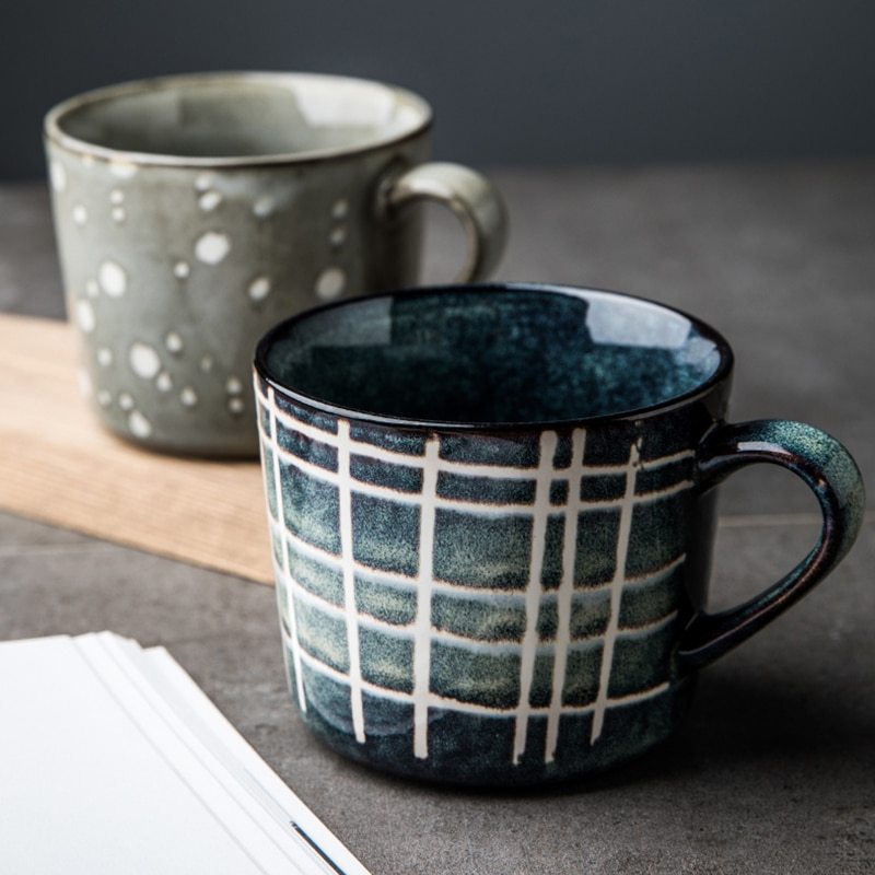 Style Ceramic Coffee Cup Mug Home Drinking Cup
