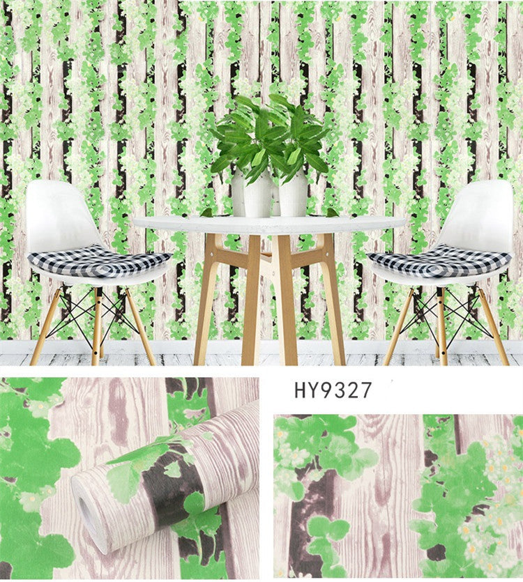 Antique Striped European Wallpaper Waterproof Make Over