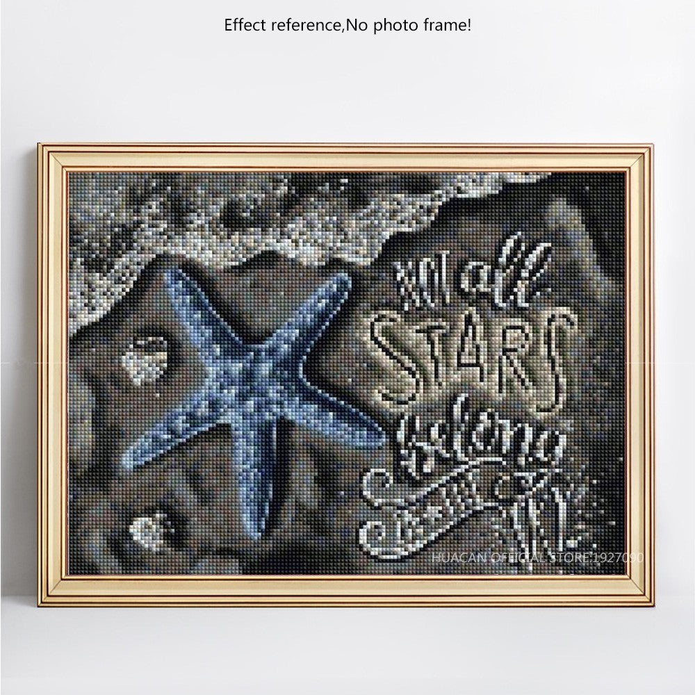 Graffiti text diamond painting 5D full square diamond