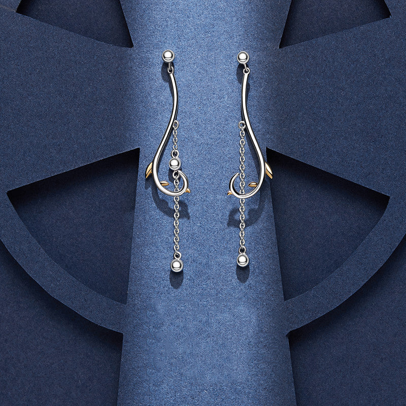 Magic Light Earrings Temperament Simple Earrings