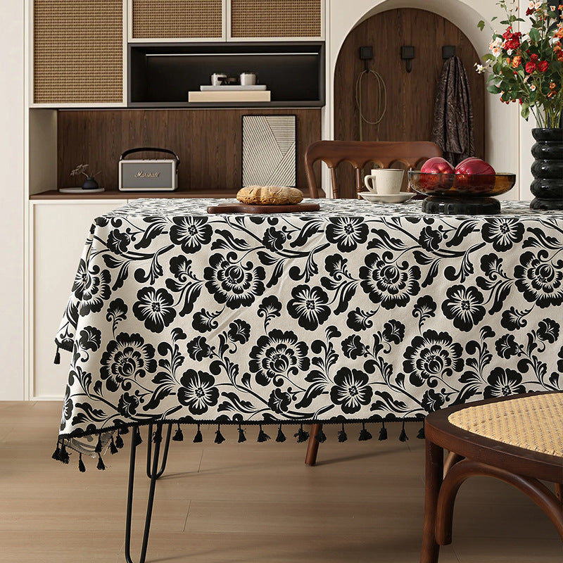 Fabrics Tablecloth Pad Rectangular Non-slip