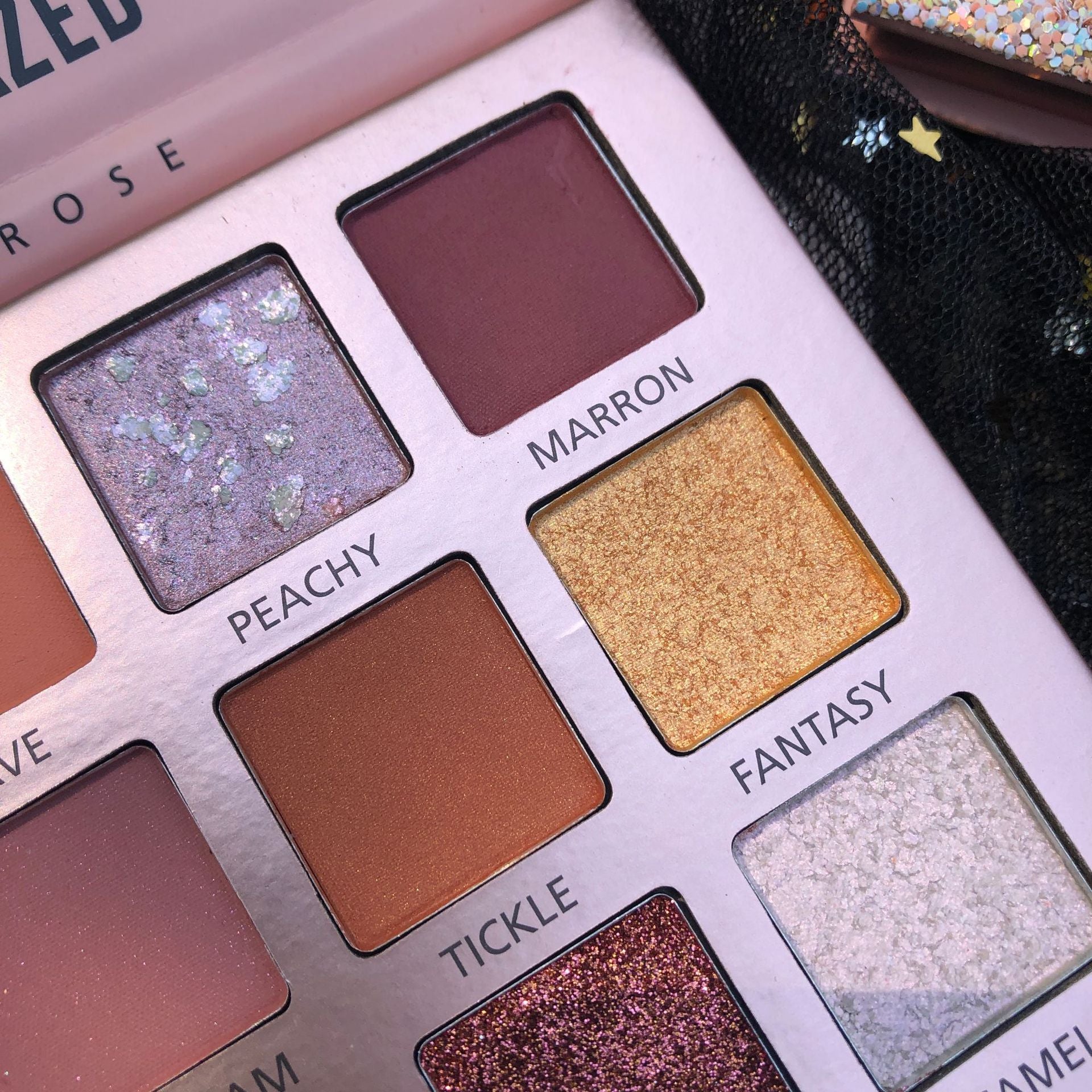 New Beauty Glazed 15 Colors Long Lasting Sunset Dusk Eyeshadow Palette