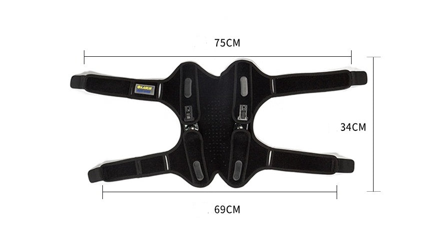 Knee fixation brace