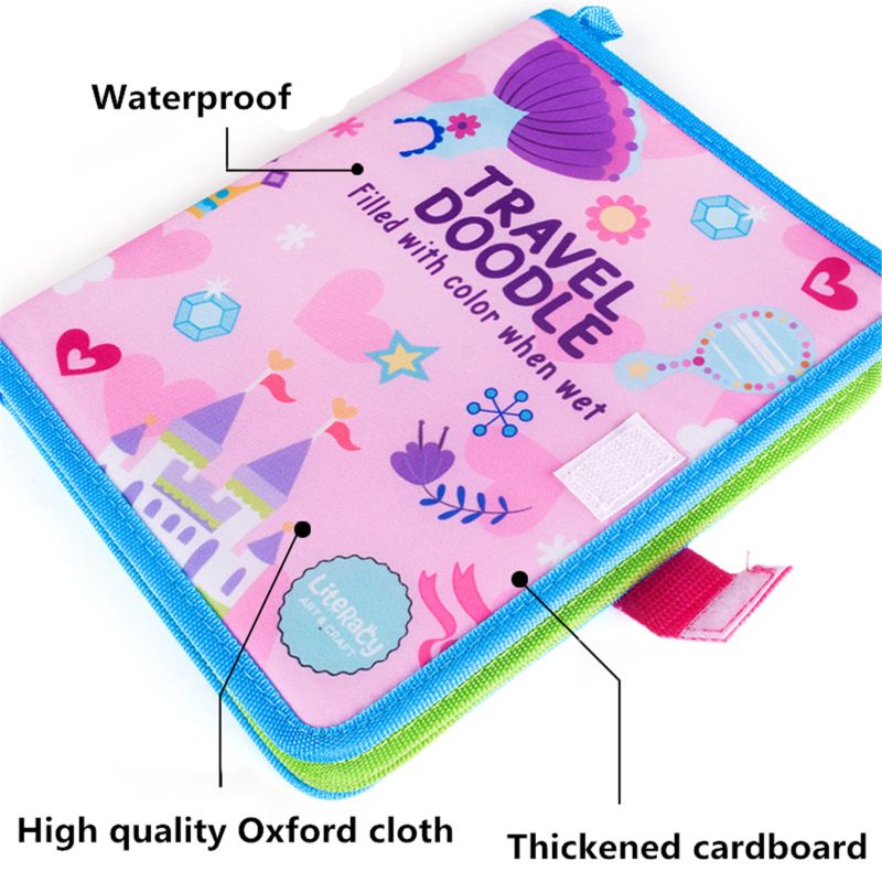 Washable magic water picture book