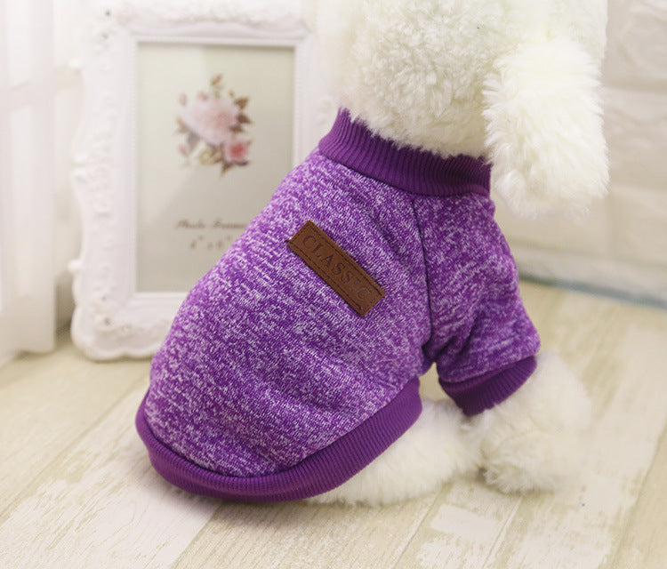 Autumn And Winter Pet Fashion Knitwear Hoodie