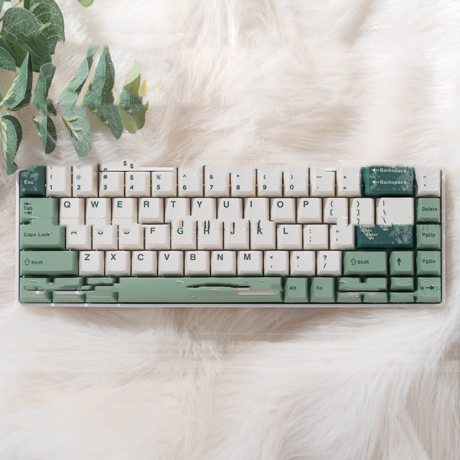 Transparent Tri-mode Kit RGB Silent Mechanical Keyboard