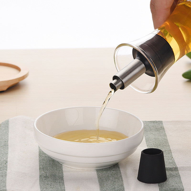 Kitchen condiment bottle creative soy sauce pot