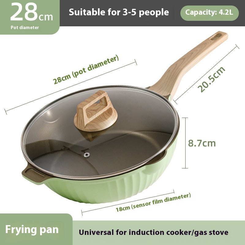 Household Non-stick Binaural Stew Pot
