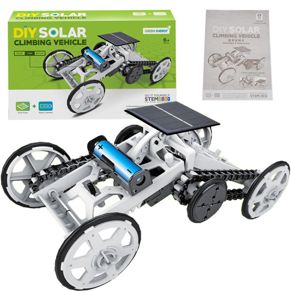 Assembled electric model car toy