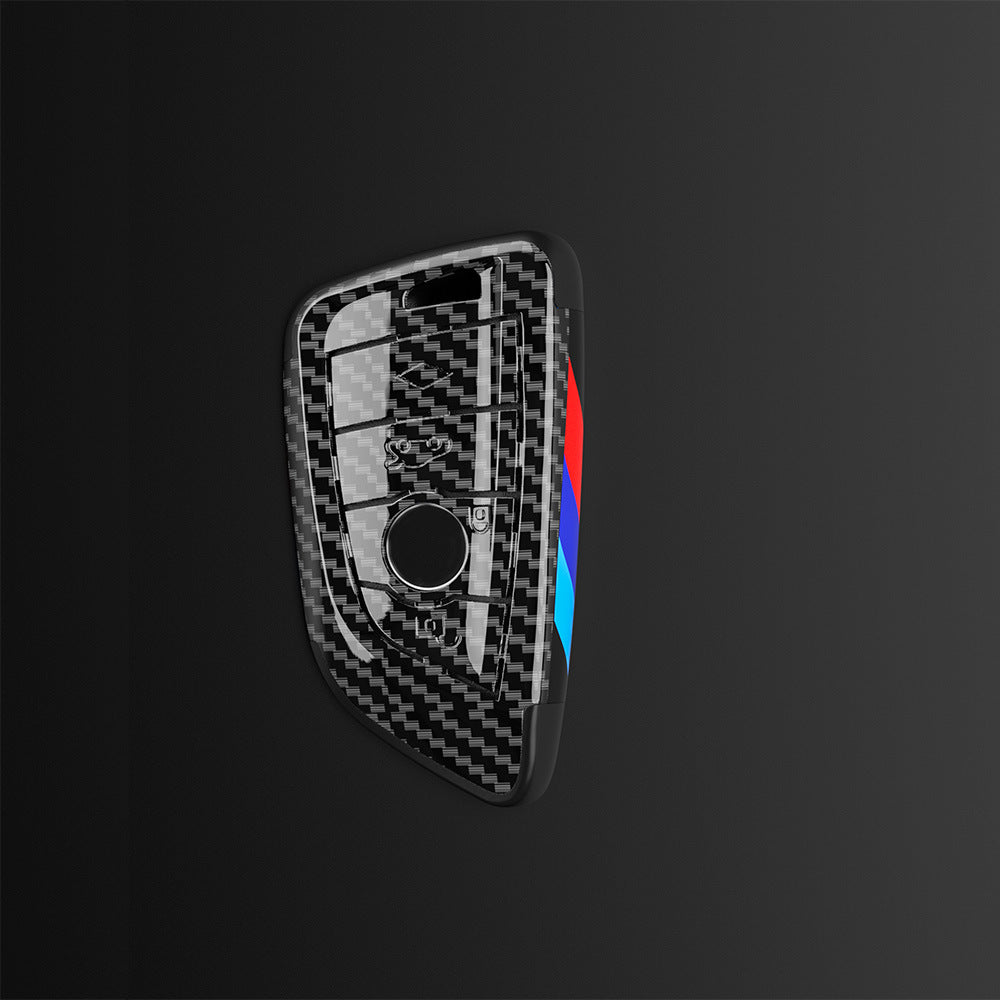 Car Carbon Fiber Key Case Buckle