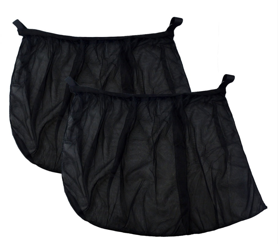 Car black mesh screen sunshade sunscreen anti-mosquito window cover side curtain sun gear