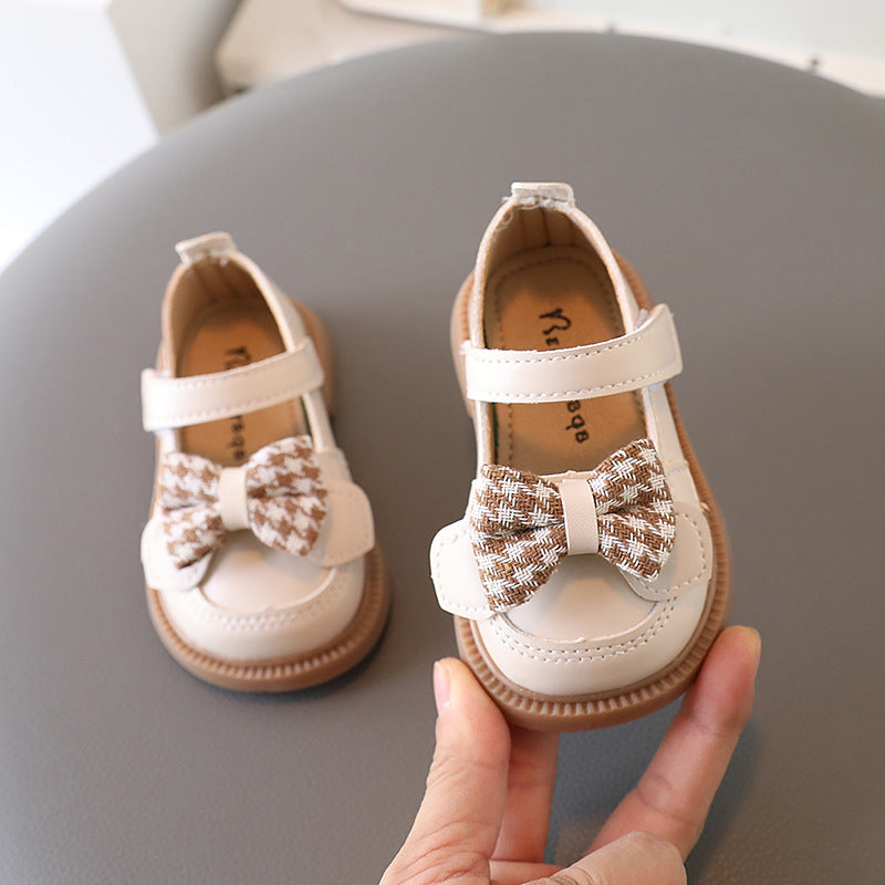 Synthetic Leather Non-slip Soft Bottom Baby Toddler Shoes