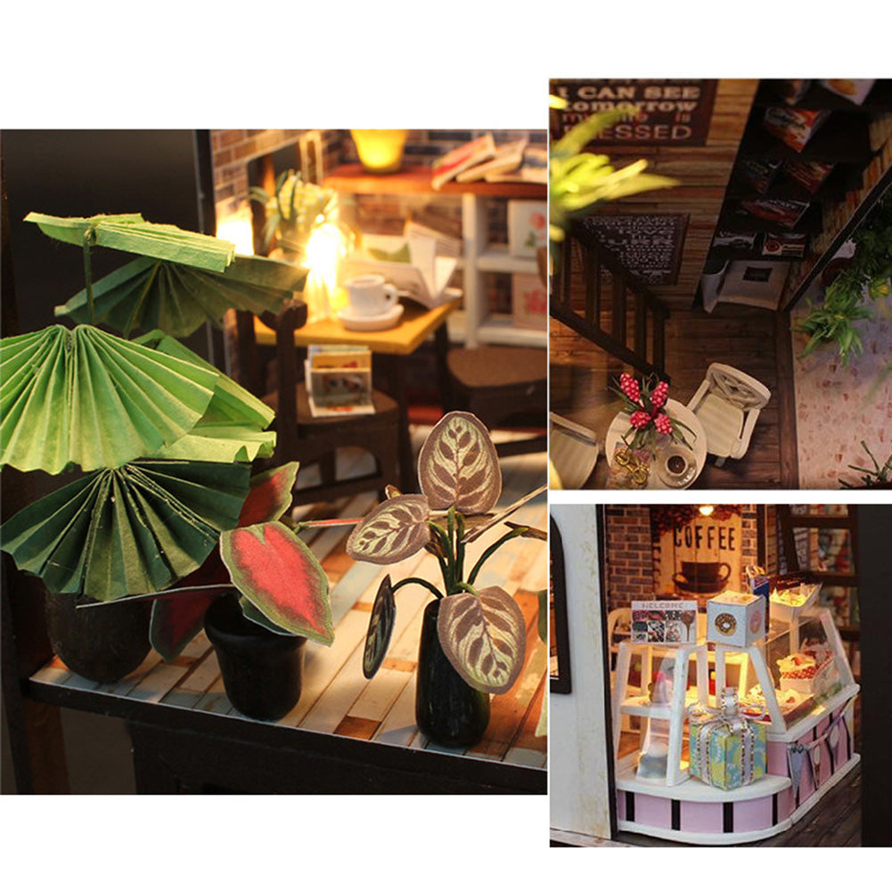 DIY hut Chinese style shop series hand-assembled villa