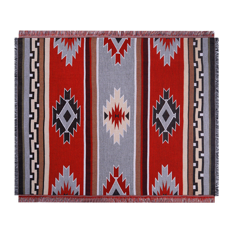 Ethnic wind car blanket