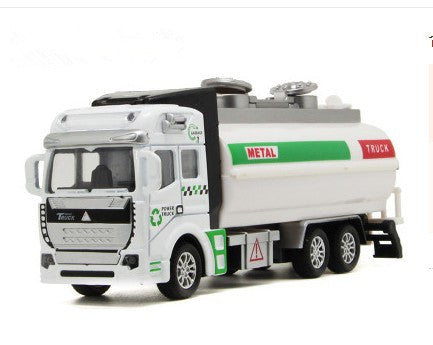 Alloy car model excavator puzzle toy