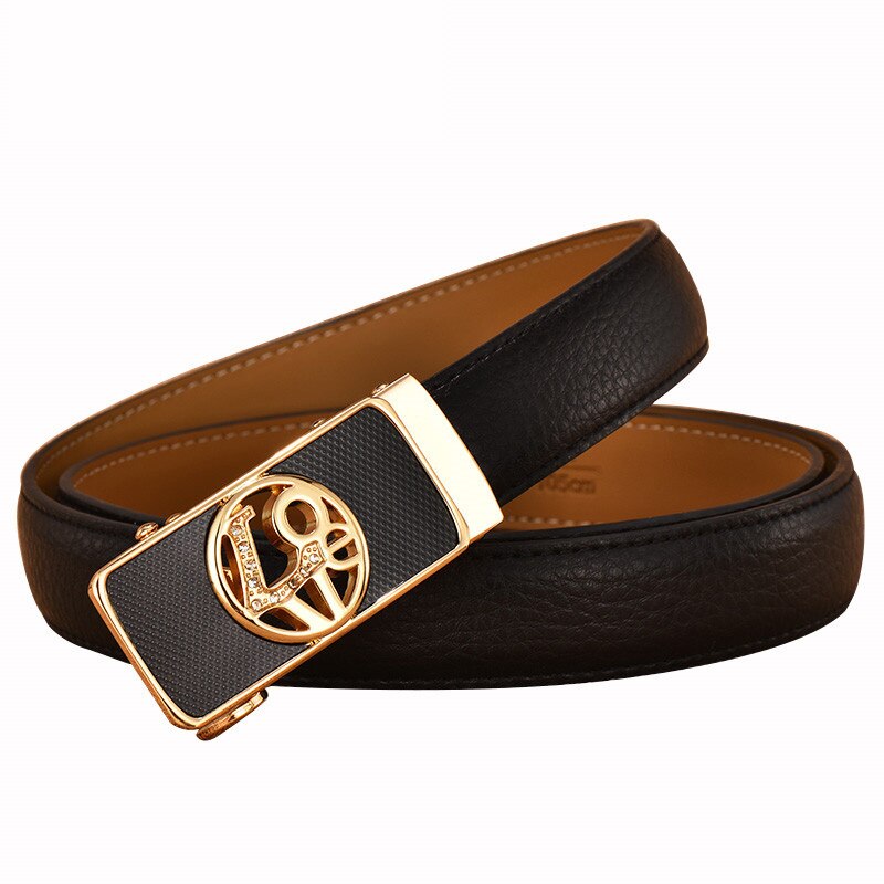 Automatic buckle casual all-match Korean belt