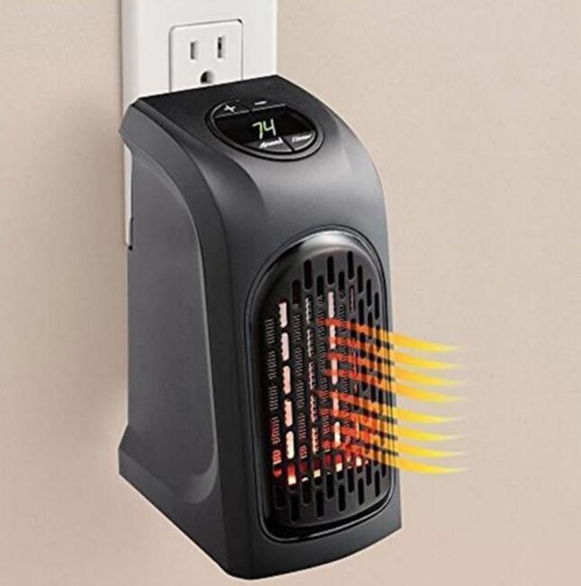 Radiateur mural électrique portable, prêt à l'emploi, avec thermostat réglable pour la maison