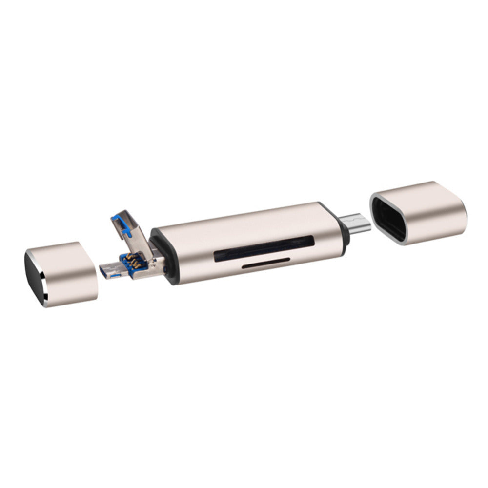 Multi-function OTG card reader