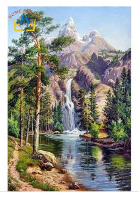Cross stitch decorative painting