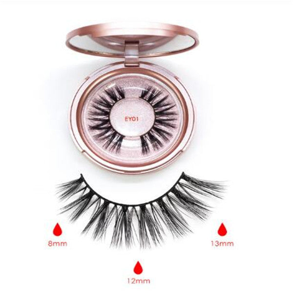 Five magnetic false eyelash set