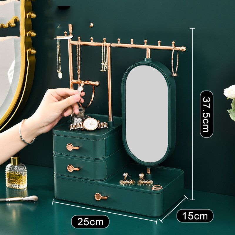 Jewelry Box High-end Exquisite Necklace Hanger Desktop