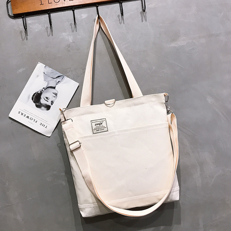 Crossbody Japanese large-capacity canvas bag