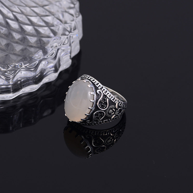 New European And American Cross-border Inlaid Fashion Ring