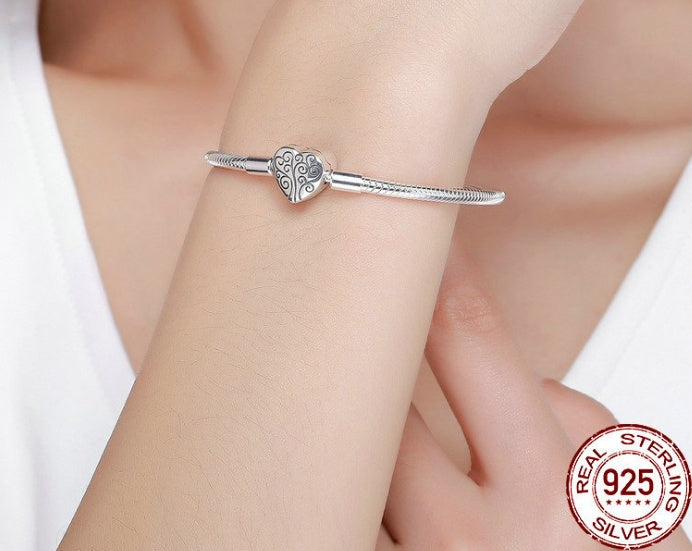 S925 sterling silver ladies bracelet