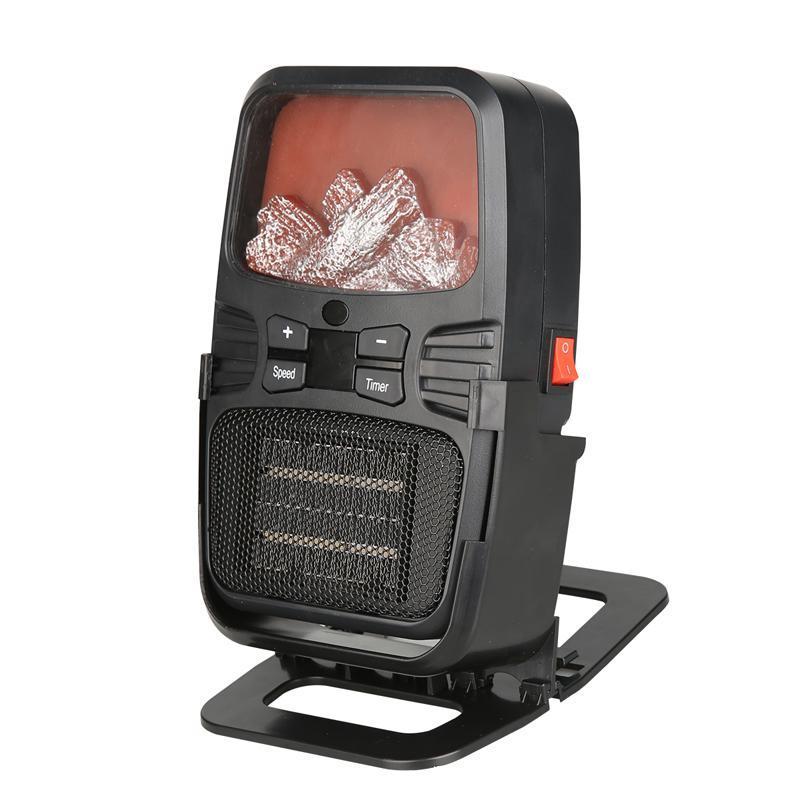 Mini Chauffage de Bureau Lampe Flamme Chauffage Portable Créatif pour la Maison