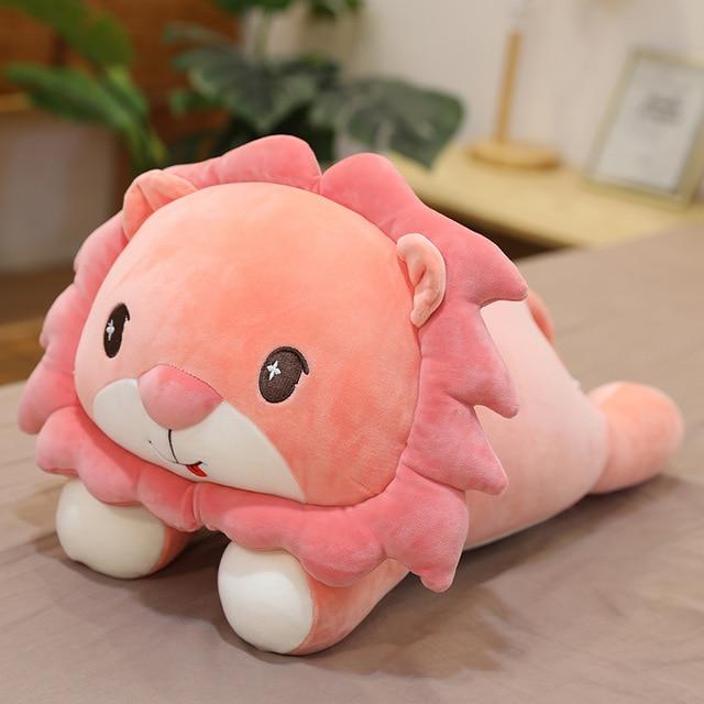 Colored Lion Teddy Soft Stuffed Plush Pillow Toy