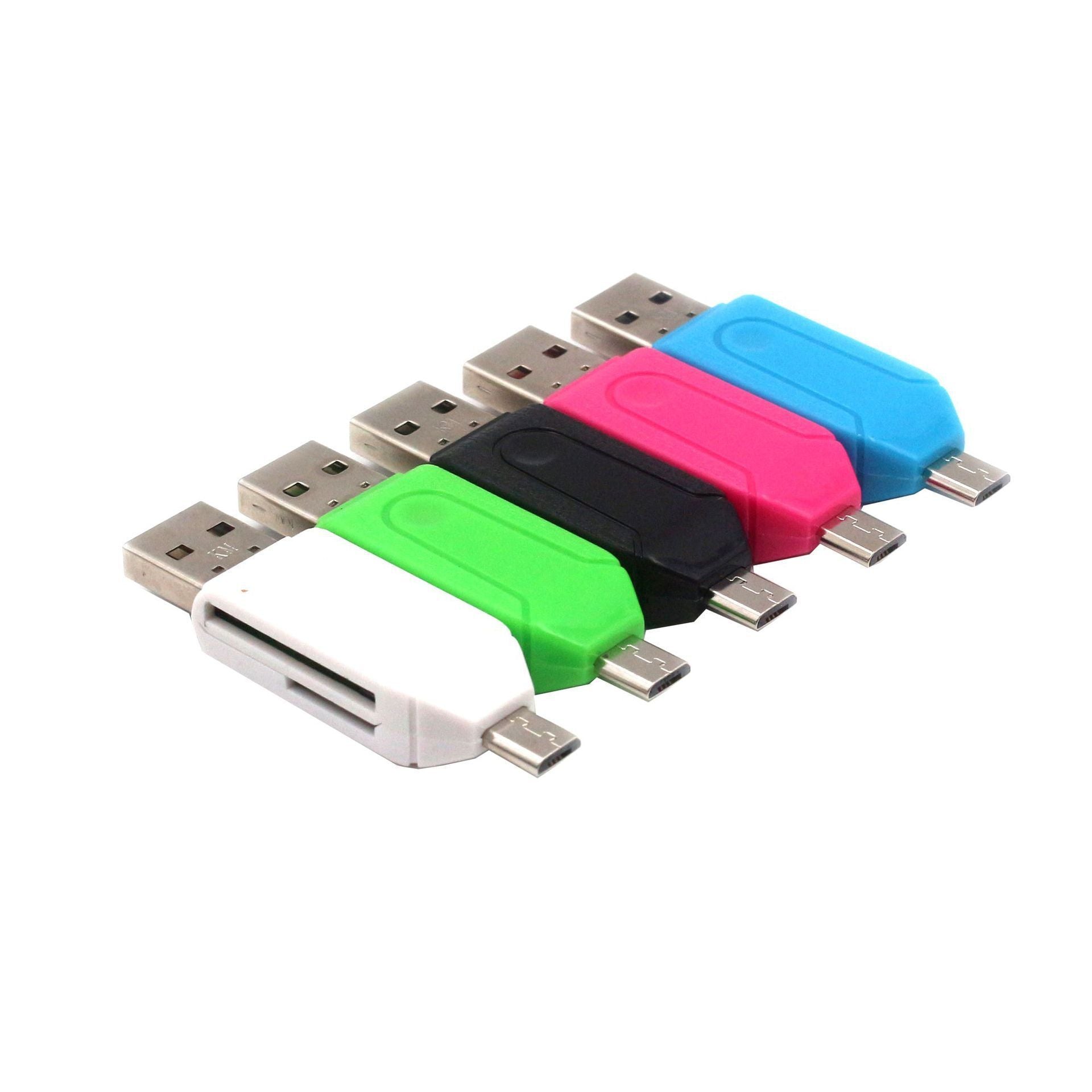 TF/micro SD multifunction card reader
