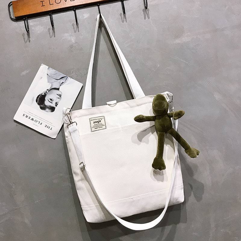 Crossbody Japanese large-capacity canvas bag