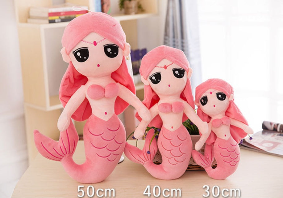 Mermaid Princess Plush Toy Doll