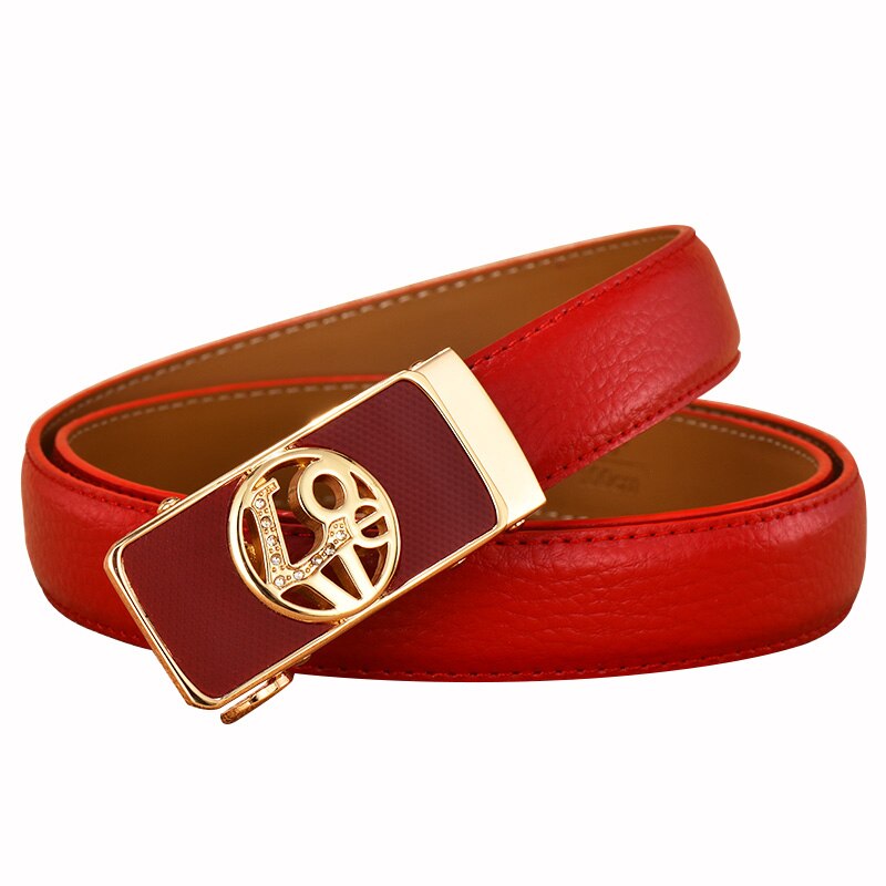 Automatic buckle casual all-match Korean belt
