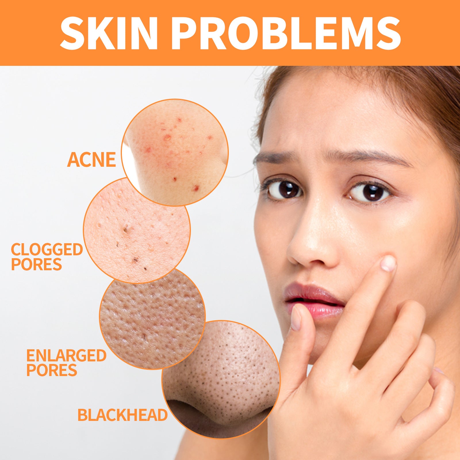Ginger Yellow Mud Facial Mask Solid Facial Mask Acne Removing Closed Mouth Shrink Pores