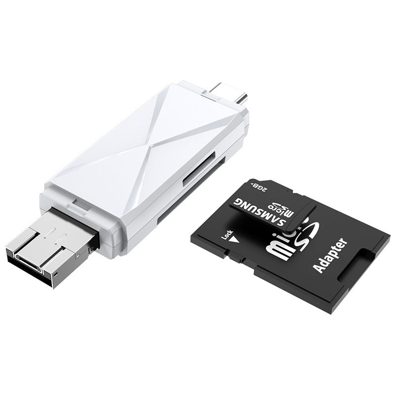 Android Microusb Otg Mobile Phone Card Reader SD TF Card