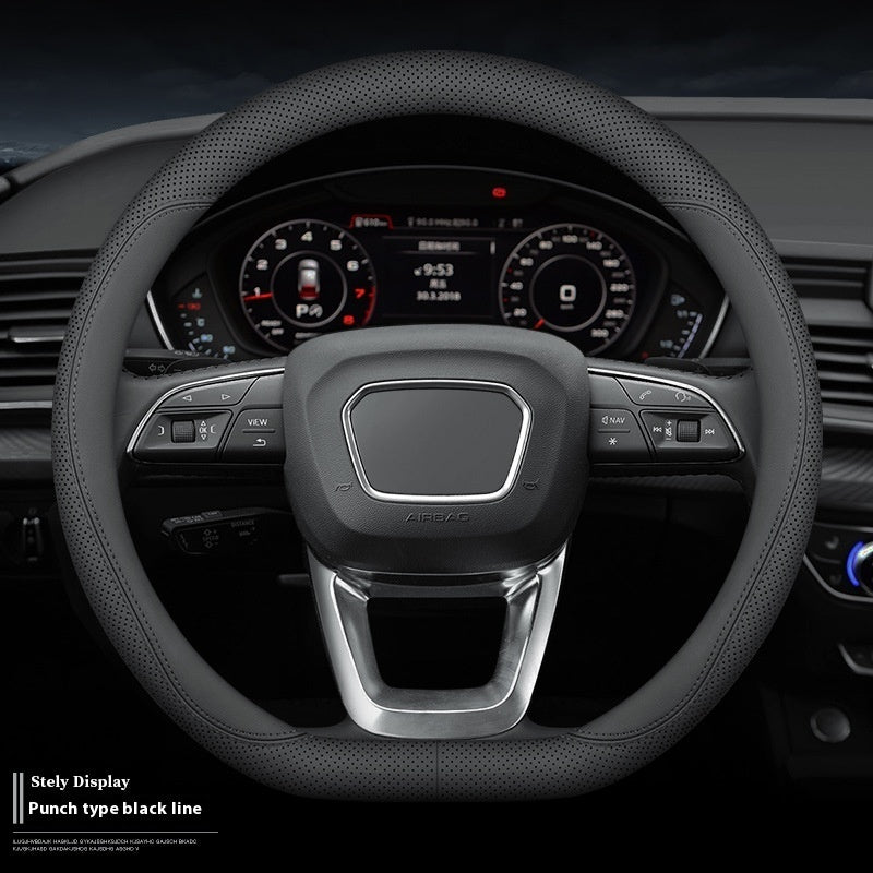 Car Steering Wheel Cover Non-slip Anti-sweat Ultra-thin D Type